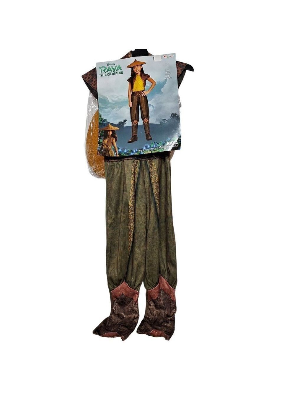 Disney Raya and The Last Dragon Child Costume Small 4 6X